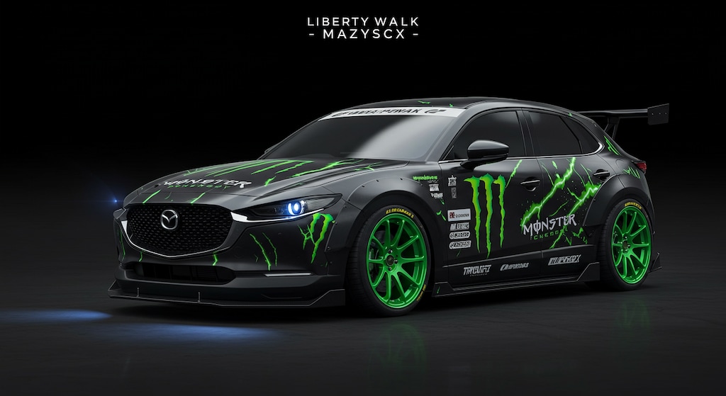 モンスターエナジーリバティーウォークCX-30