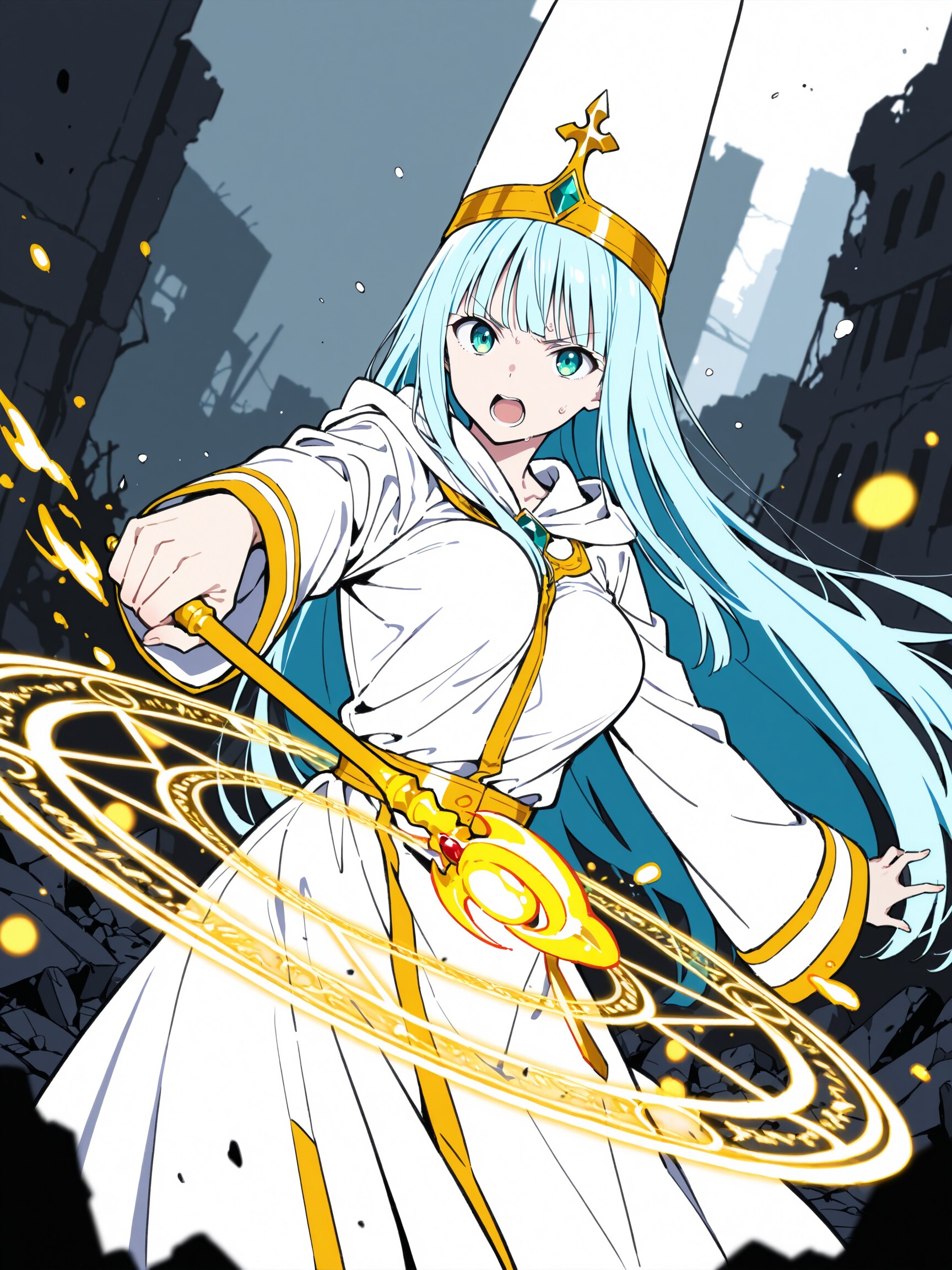 戦う聖女様