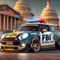 ミニクーパーFBIパトロールカーのドリ車 2枚目