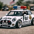 ミニクーパーFBIパトロールカーのドリ車 3枚目
