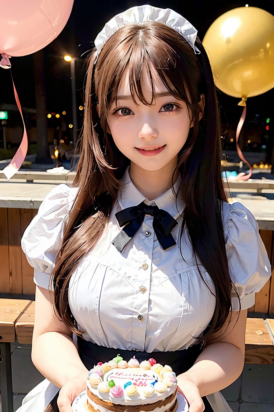 陽菜と誕生日パーティ