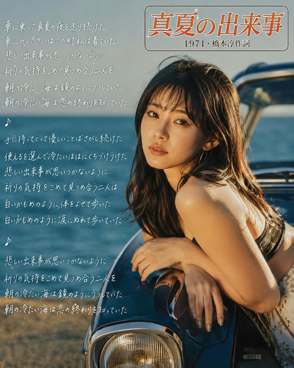 【追悼】作詞家橋本淳の世界その１～歌謡曲編～