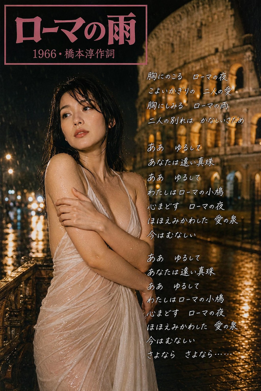 【追悼】作詞家橋本淳の世界その１～歌謡曲編～