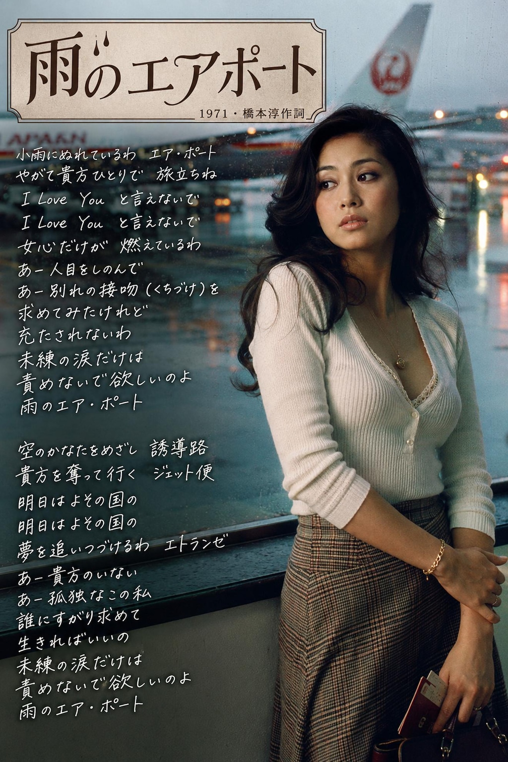 【追悼】作詞家橋本淳の世界その１～歌謡曲編～