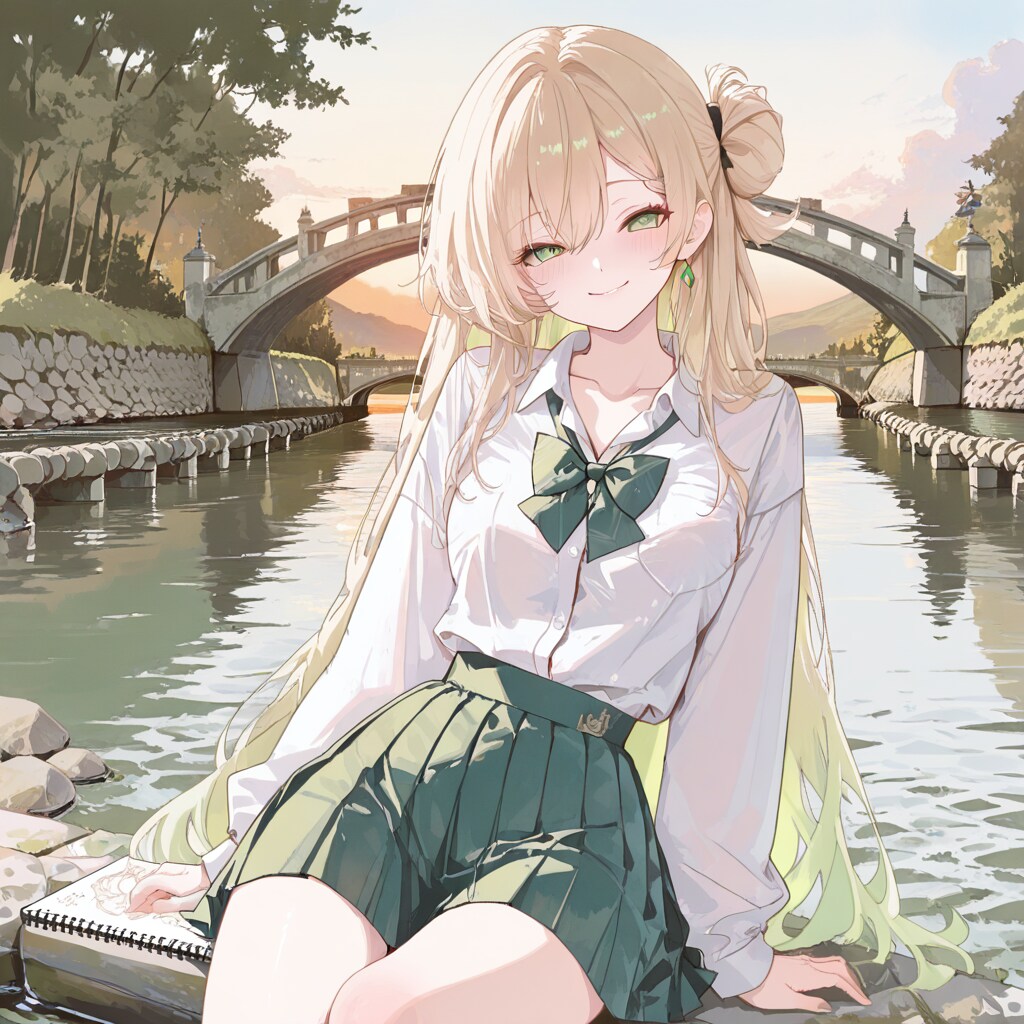 川辺 | の人気AIイラスト・グラビア