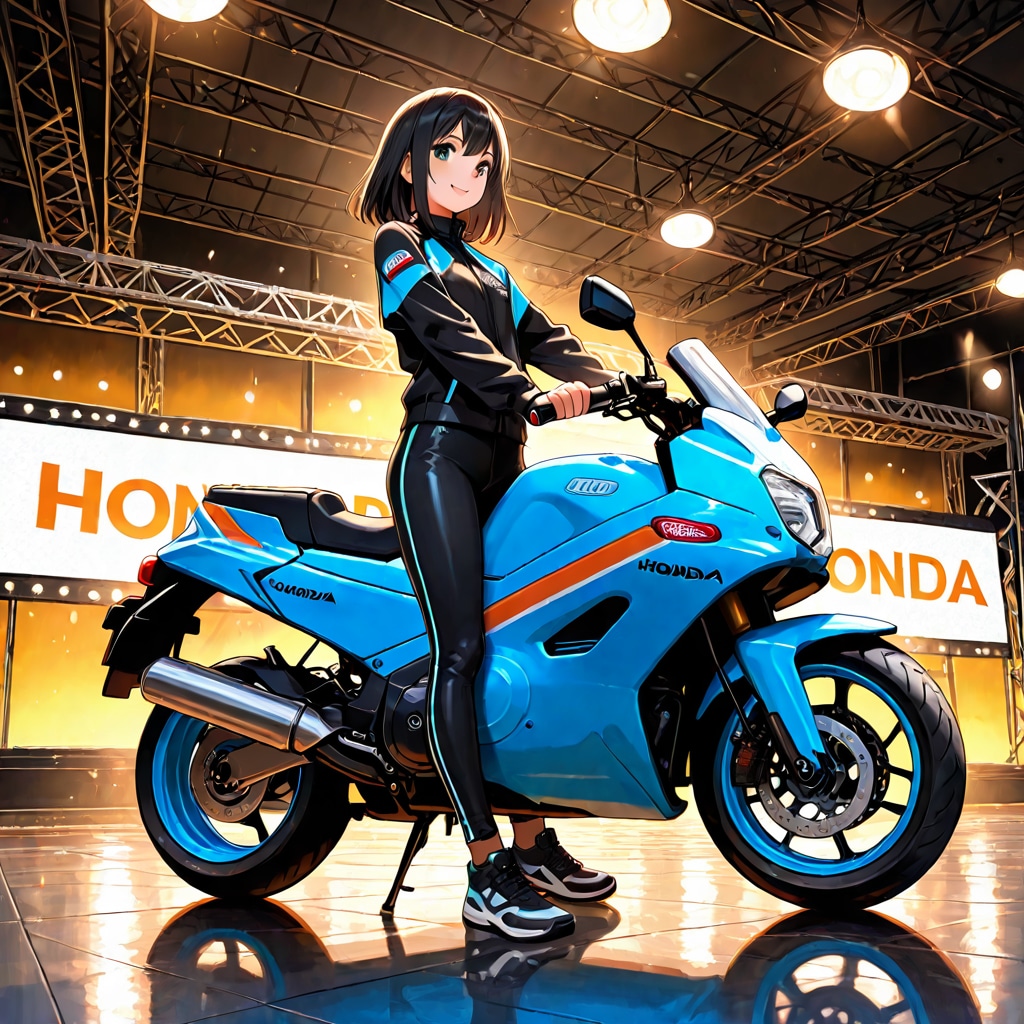 バイク好き彼女 | の人気AIイラスト・グラビア