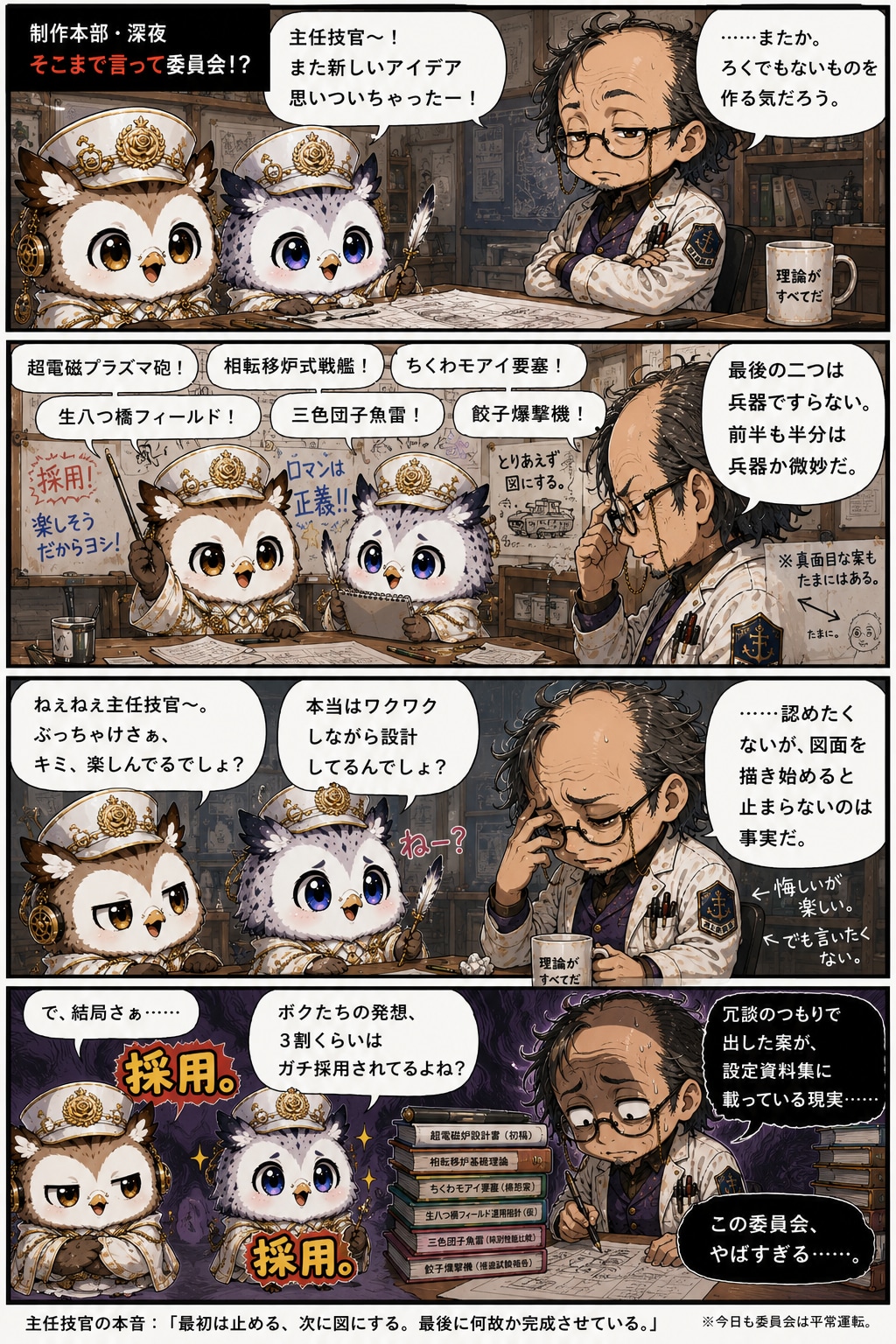 生成AIとマッド技官キャラの対談