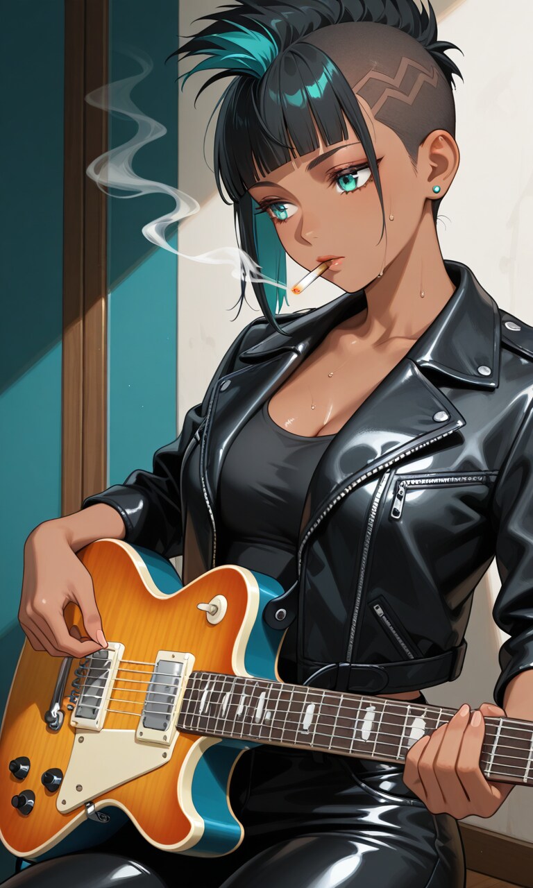 【ヘヴィメタル】うちの子ひかりちゃん | の人気AIイラスト・グラビア