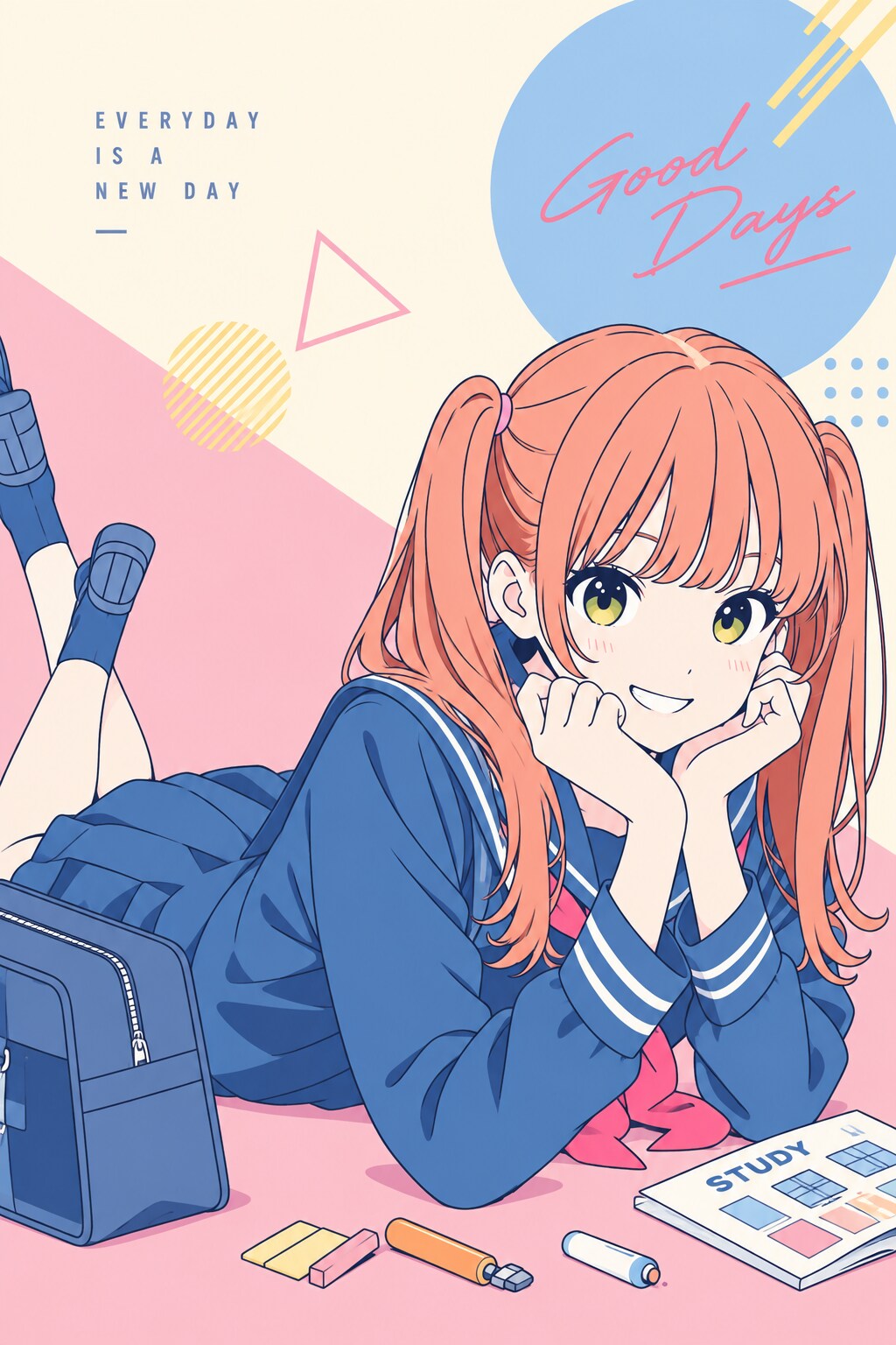 ツインテ女子高生