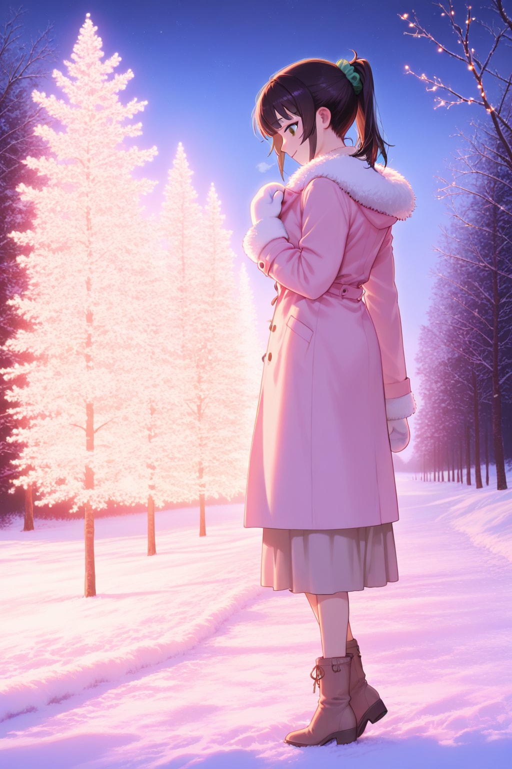 木が光ってるʬʬʬ | の人気AIイラスト・グラビア