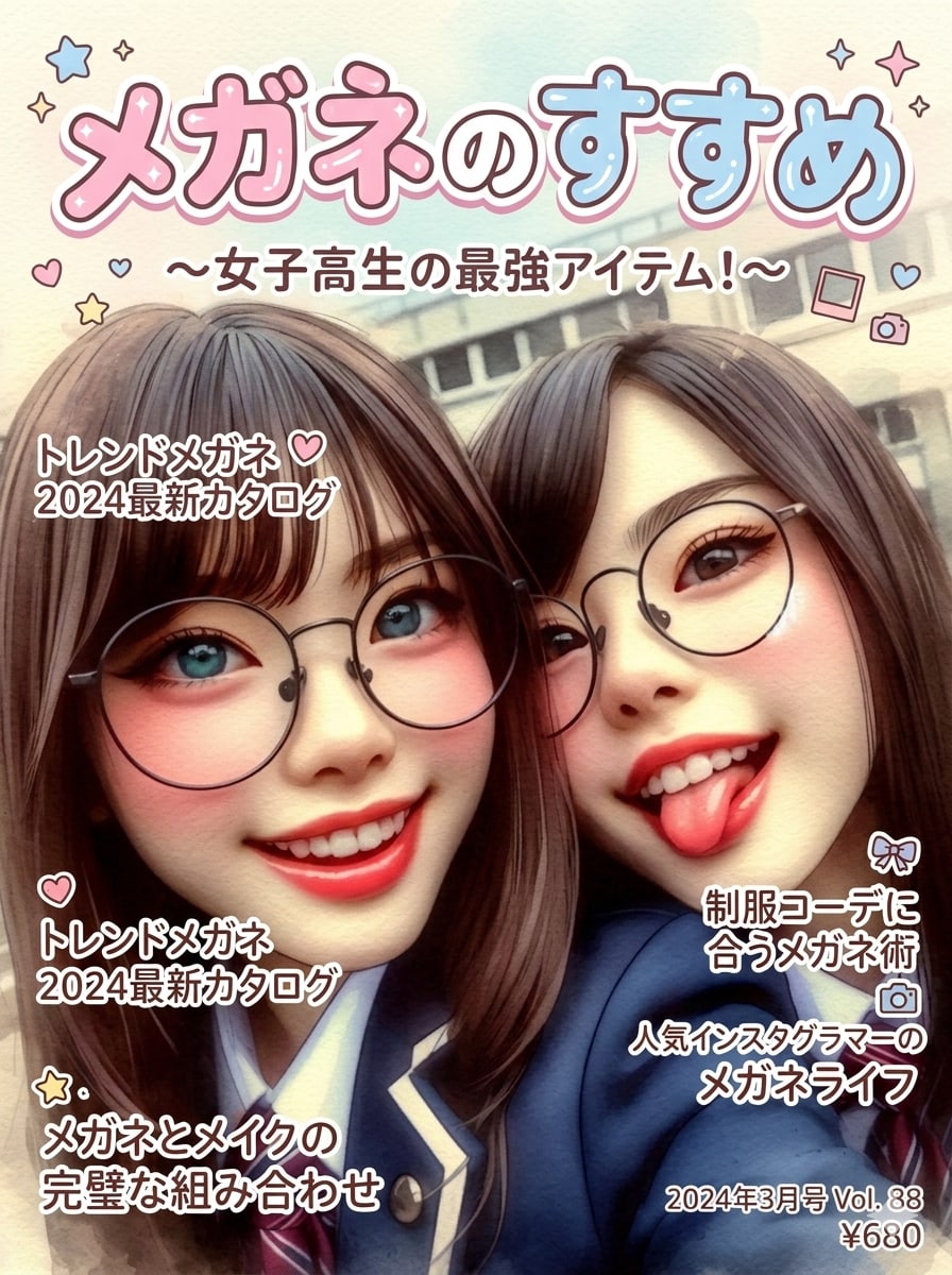 メガネのすすめ | の人気AIイラスト・グラビア