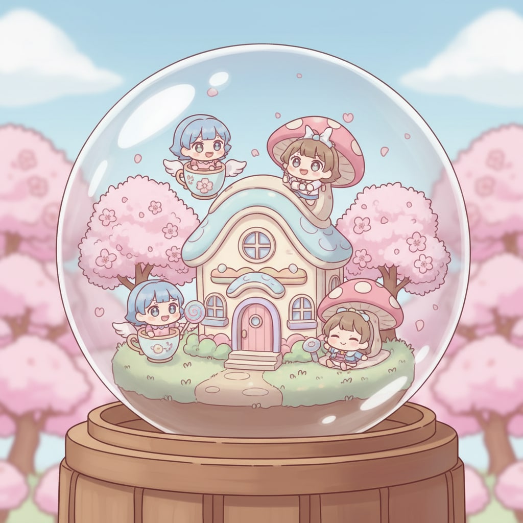 [がぞうどうぞ]余ったカプセルに何か入れてー