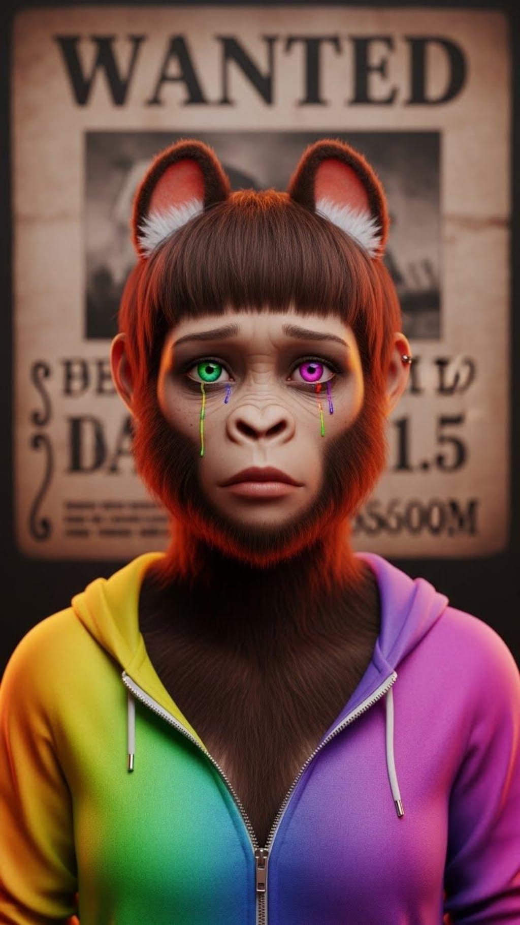 指名手配される『おセンチちゃん』