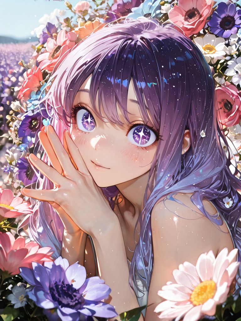 花💐 | の人気AIイラスト・グラビア