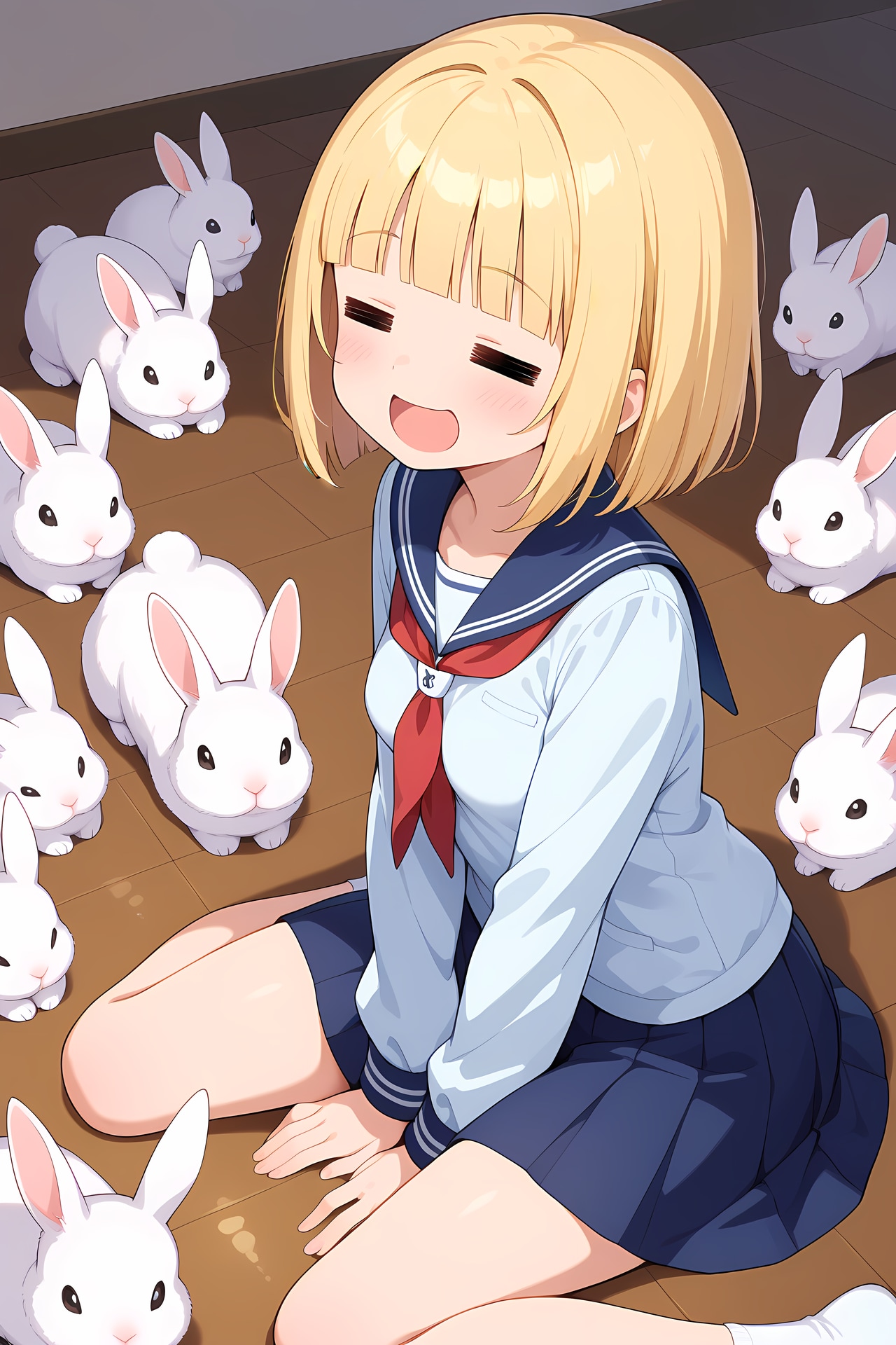 うさぎカフェ | の人気AIイラスト・グラビア