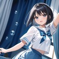 Blue Sailor Waving Dance 2枚目