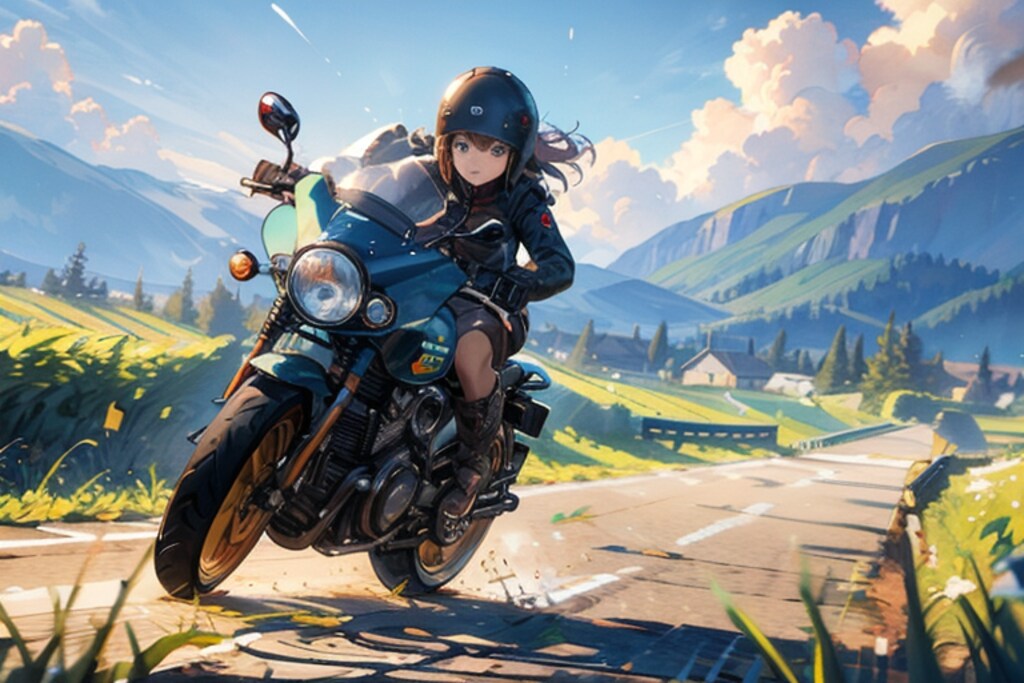 バイク好き彼女