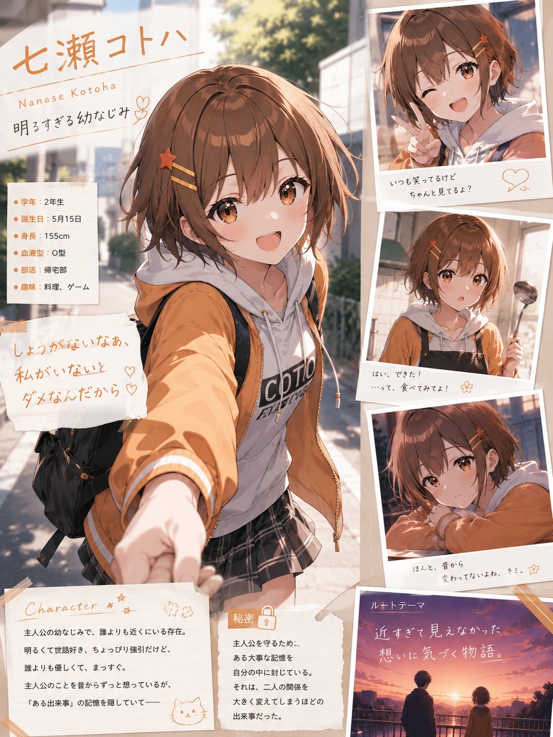 七瀬コトハ | の人気AIイラスト・グラビア