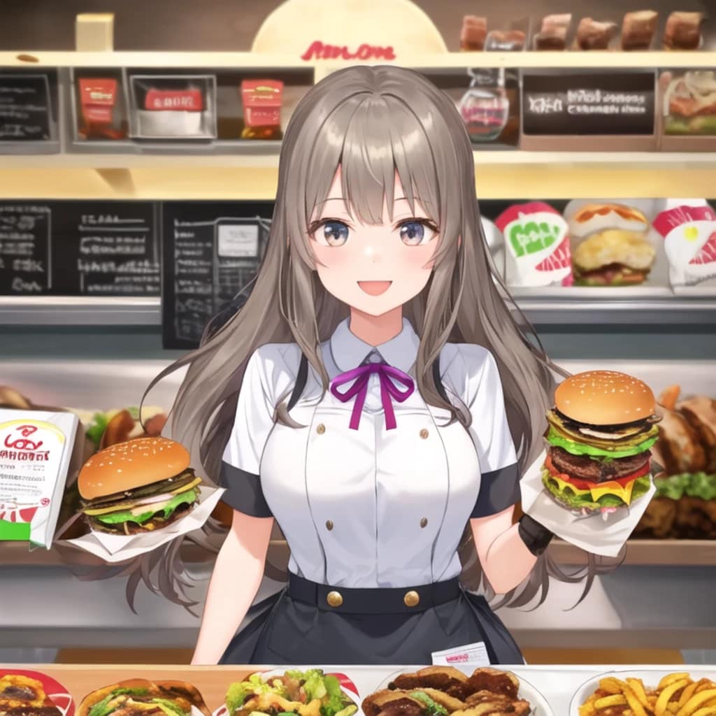 金髪ロングでクルーの少女１０