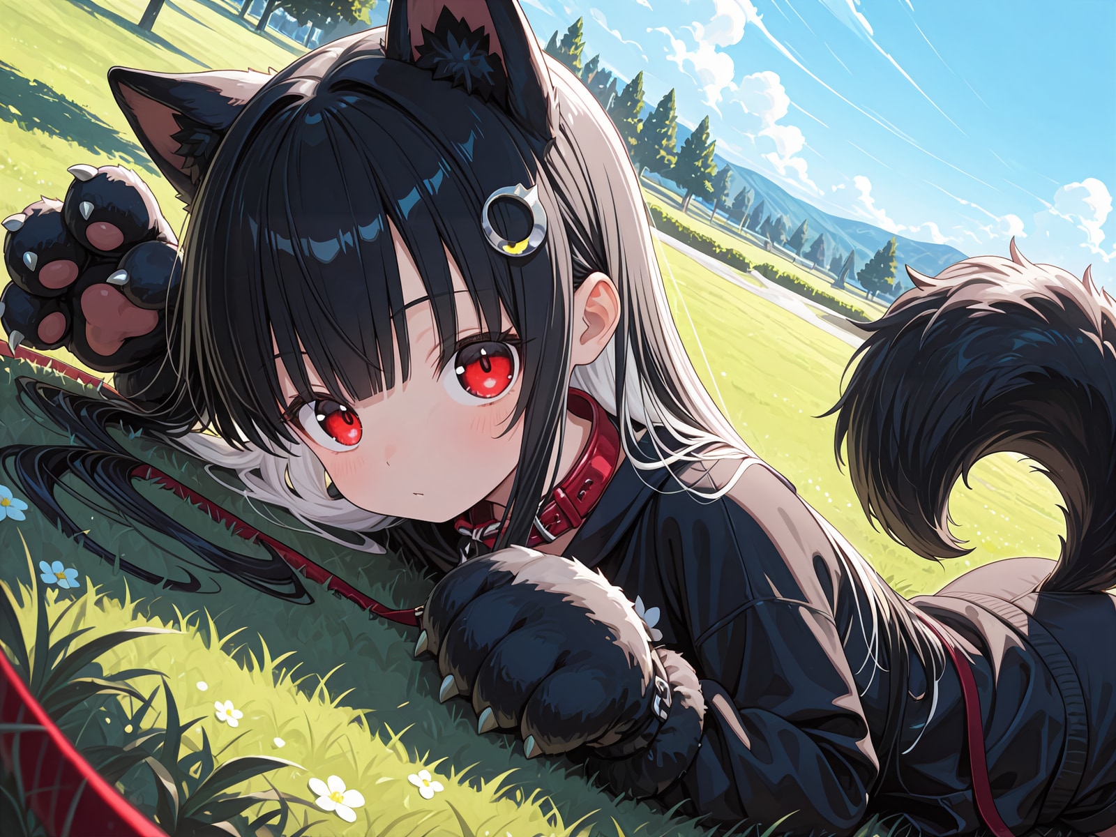 犬耳の桜佳ちゃん！！