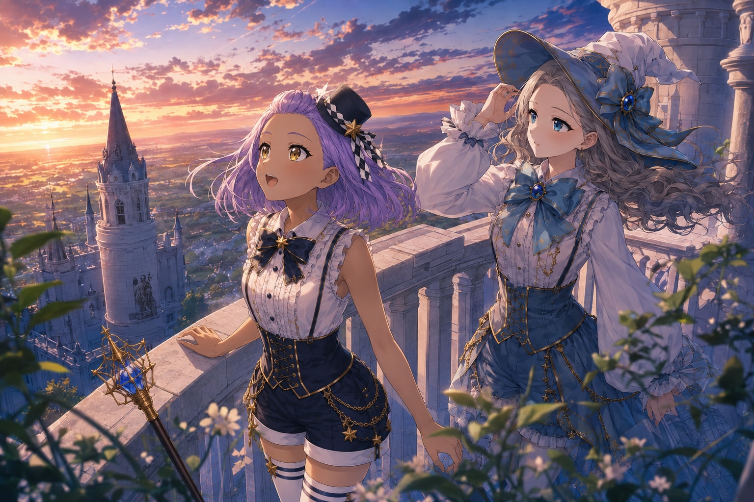 夕暮れ
