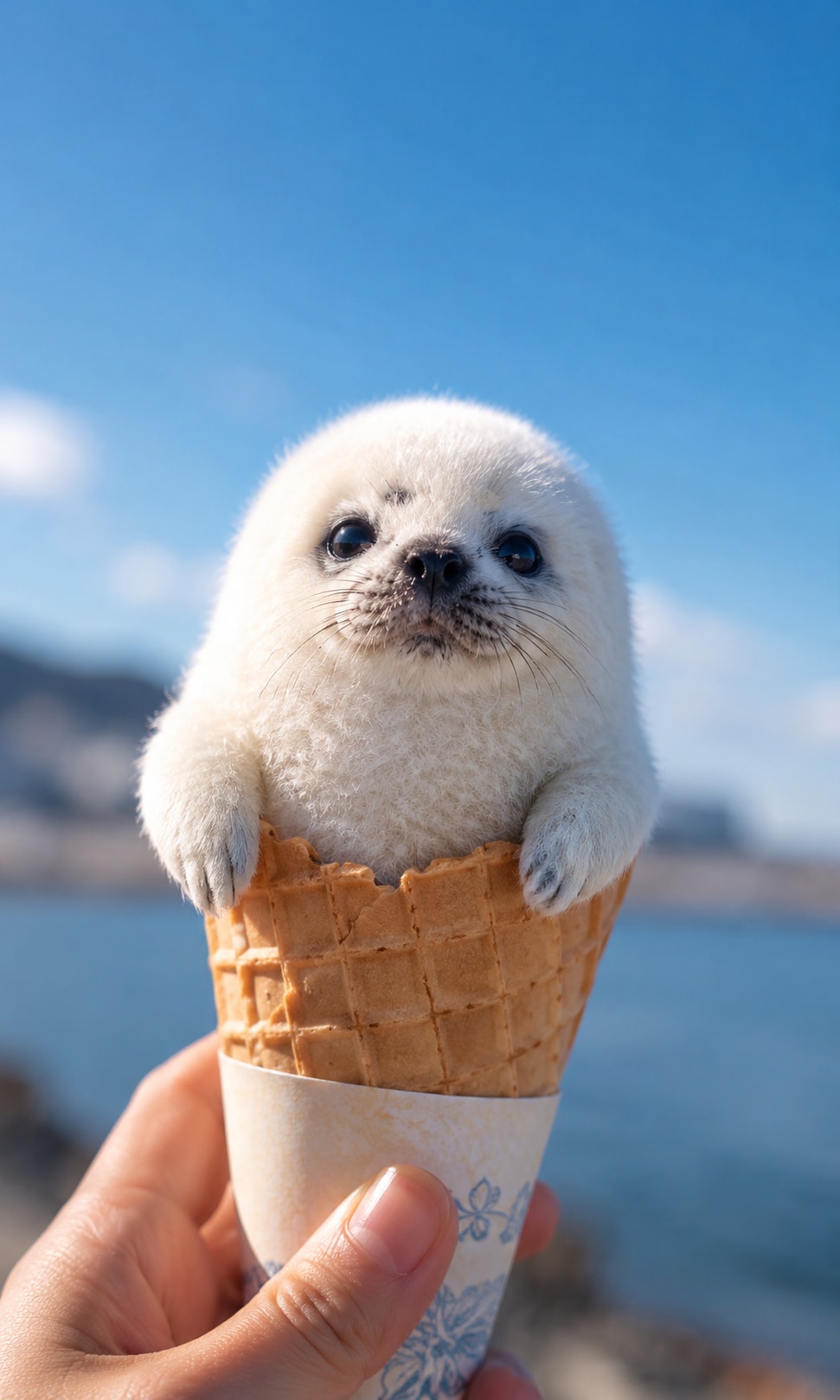 【動物】バニラアイス！？