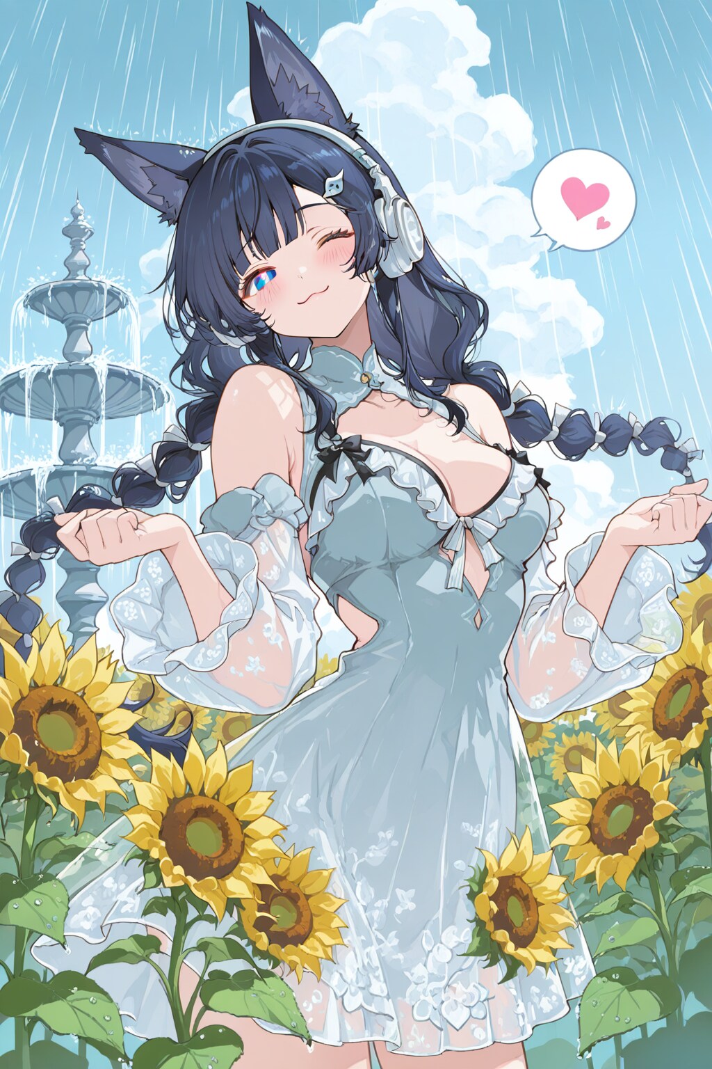 青髪ちゃん