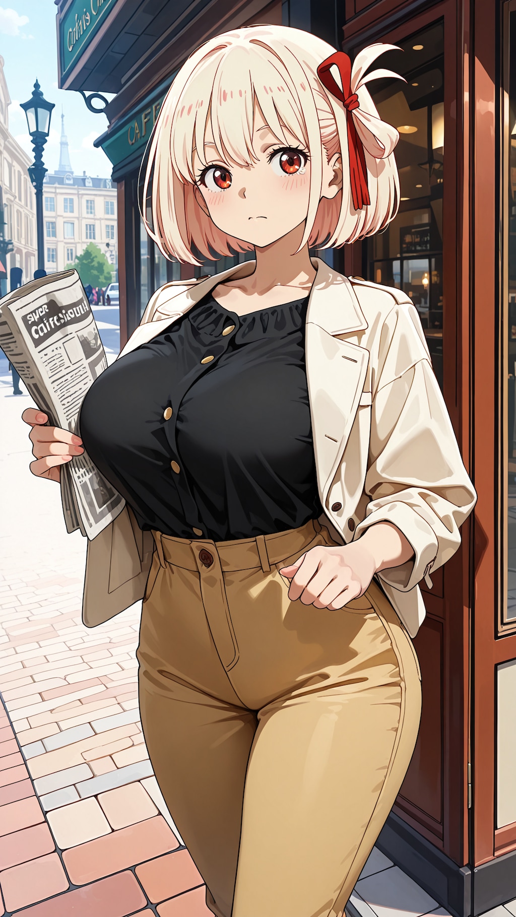 パリカフェのクロワッサン
