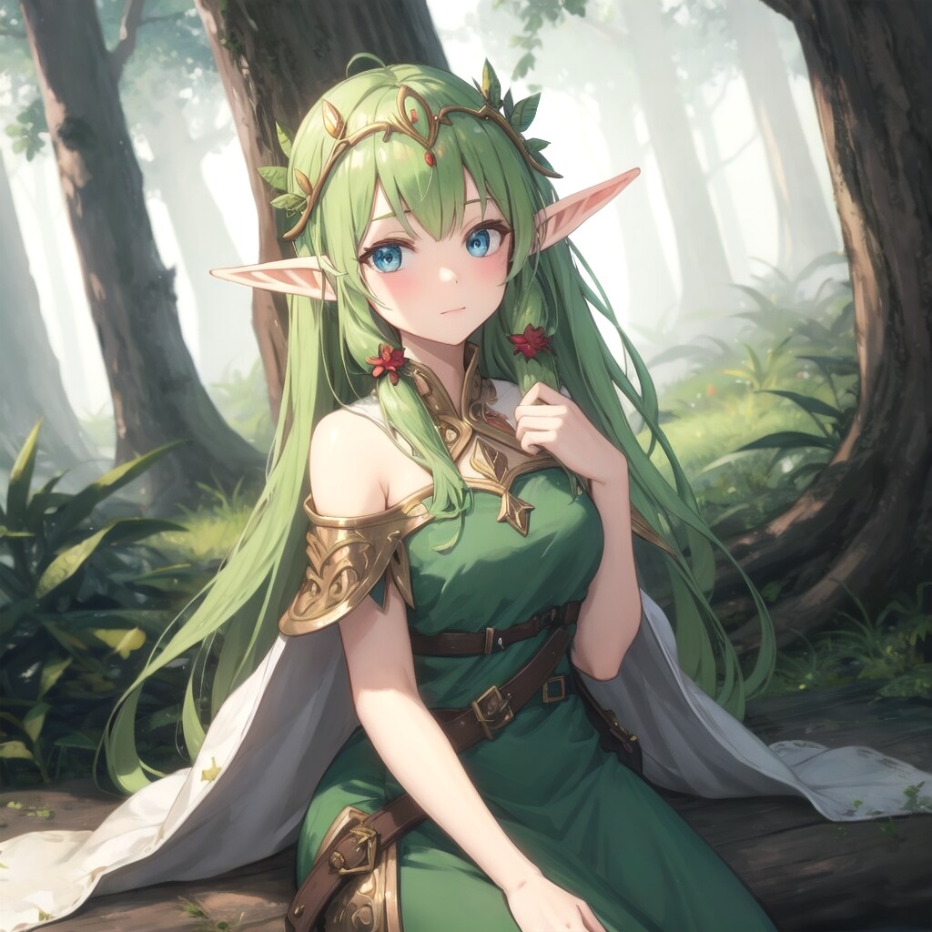 深い森のエルフ姫