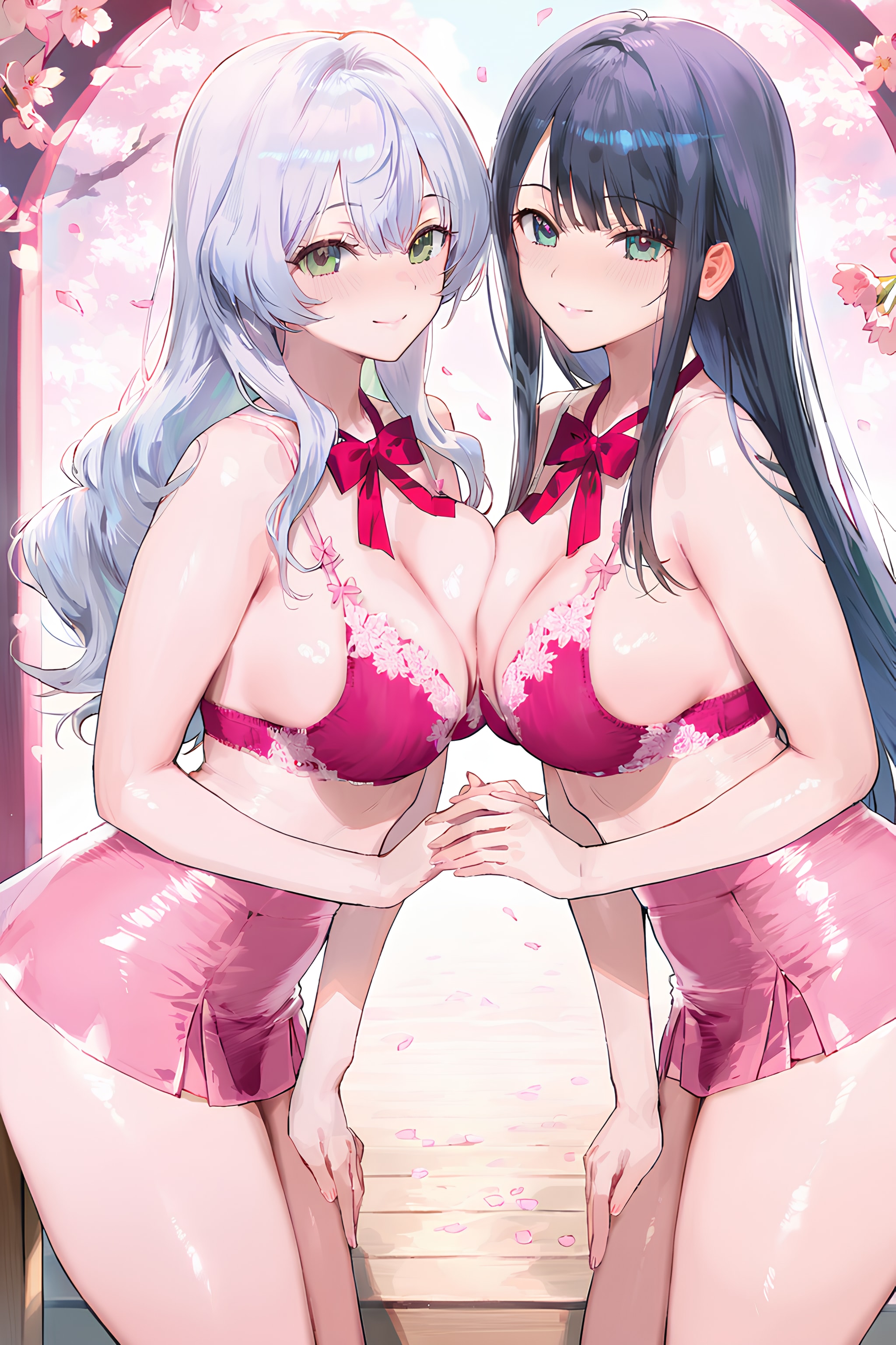花開く