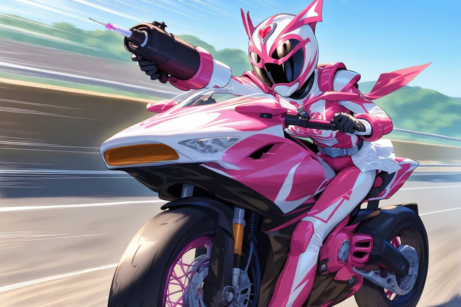 「お注射しまっせーっ！！」