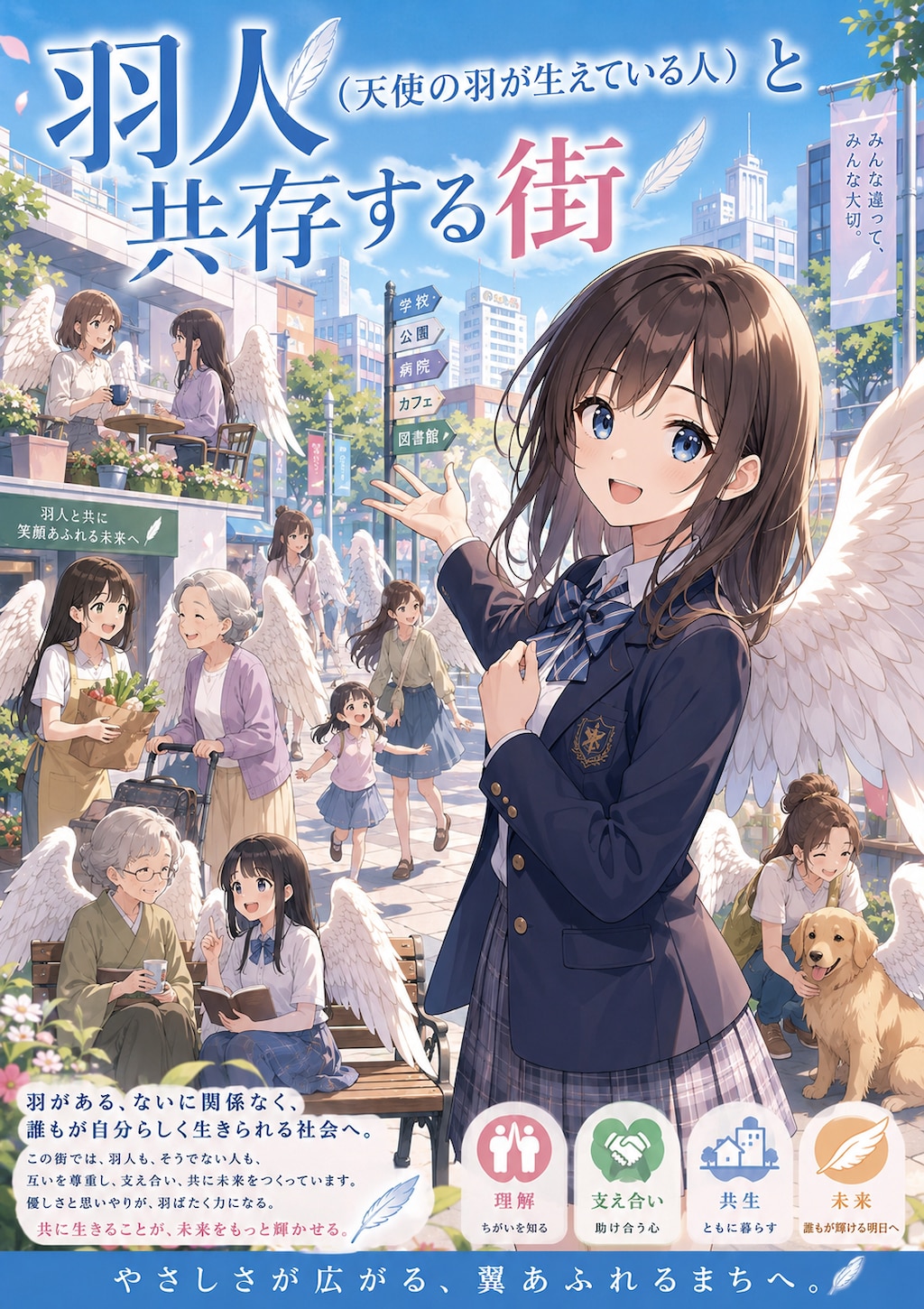 羽人（うじん）と共存する街へ住みたい