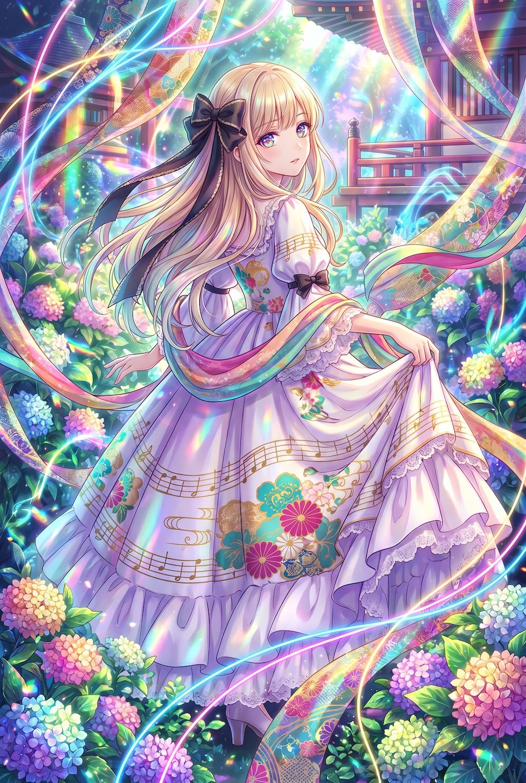 花園旋律の白姫