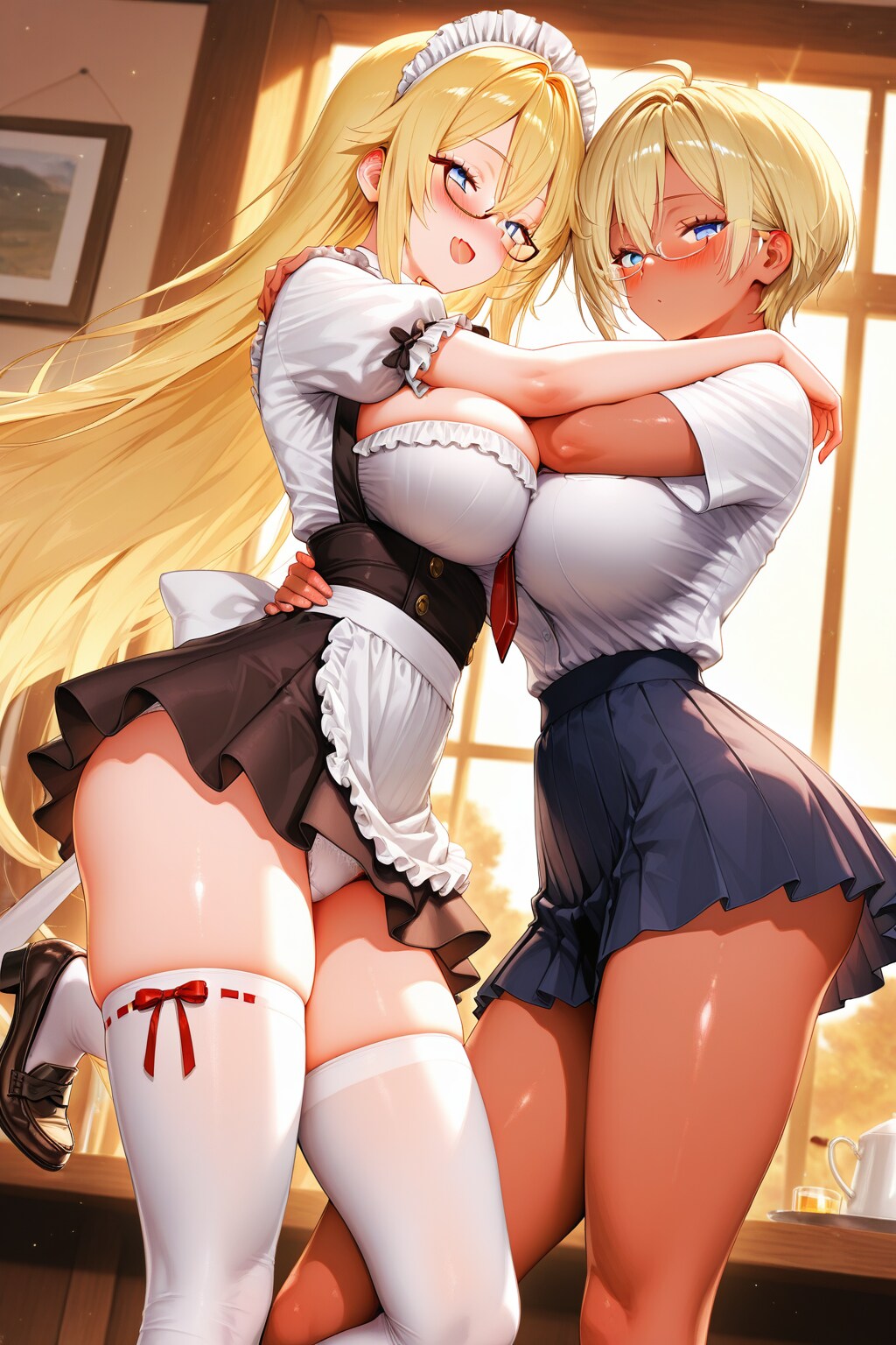 いらしゃいませ～本日限定のハグデーで～す♡