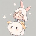 うさぎ③ 6枚目