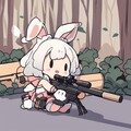 うさぎ③ 4枚目