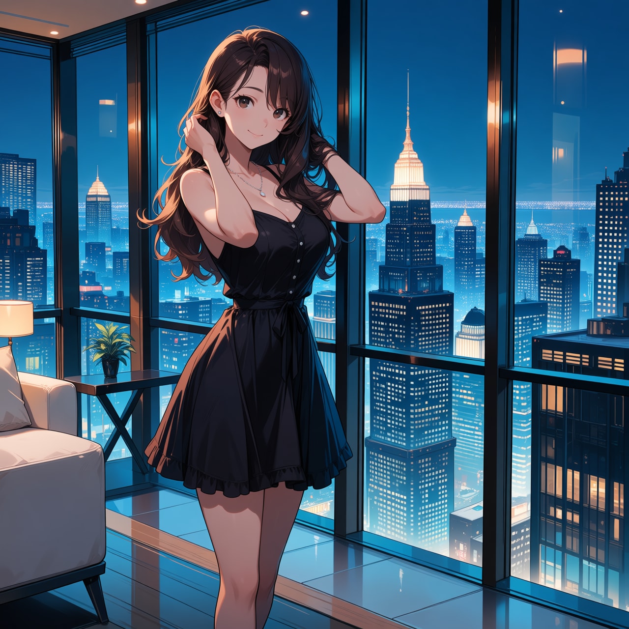 今夜は朝までエッチするわよ。ほらここに入れてみたいんでしょ！