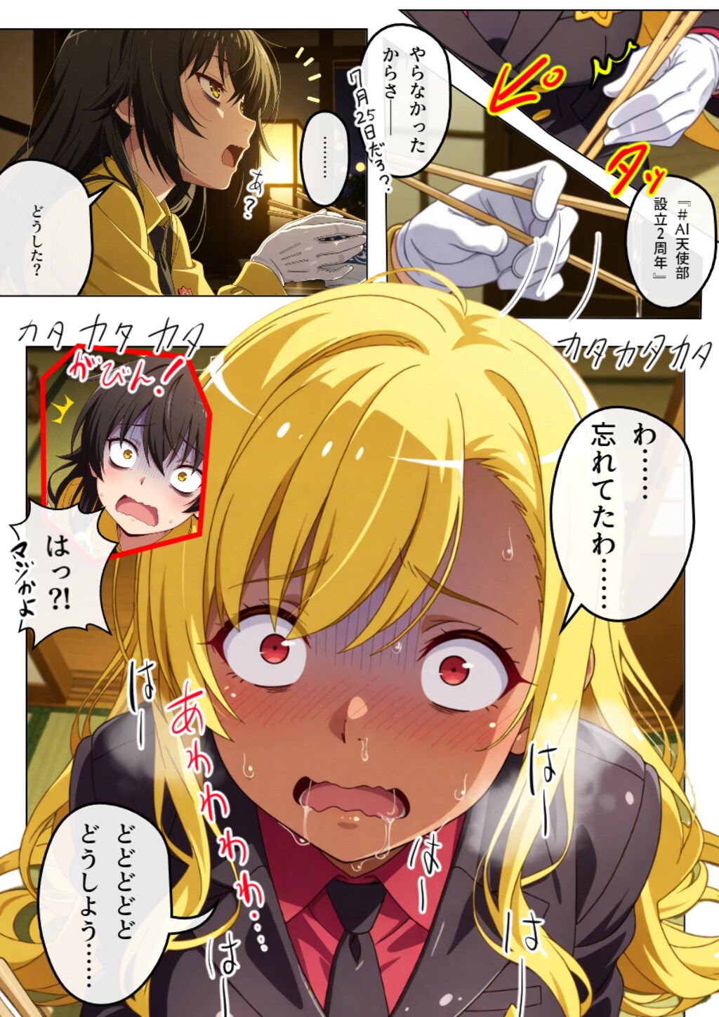 163話　『ガチで――』4ページ