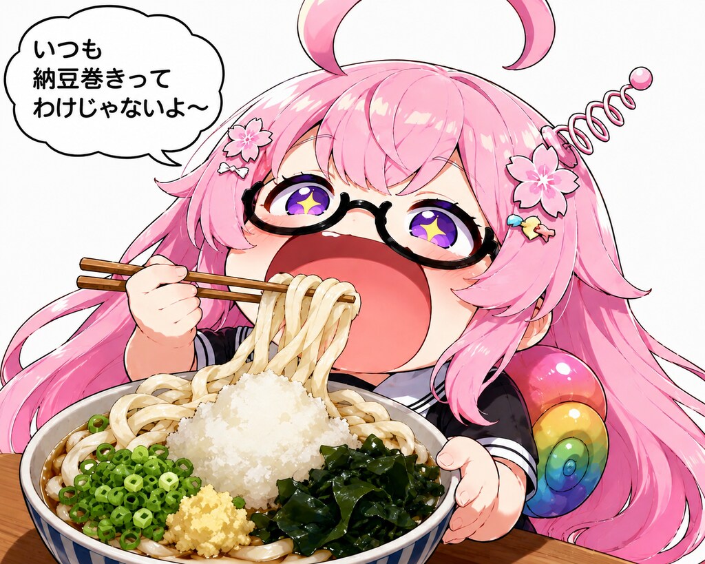 晩ごはんは冷やしぶっかけおろしうどん
