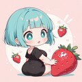 イチゴとめぐちゃん 3枚目