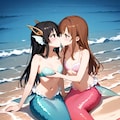 マーメイドどうしの恋 2枚目