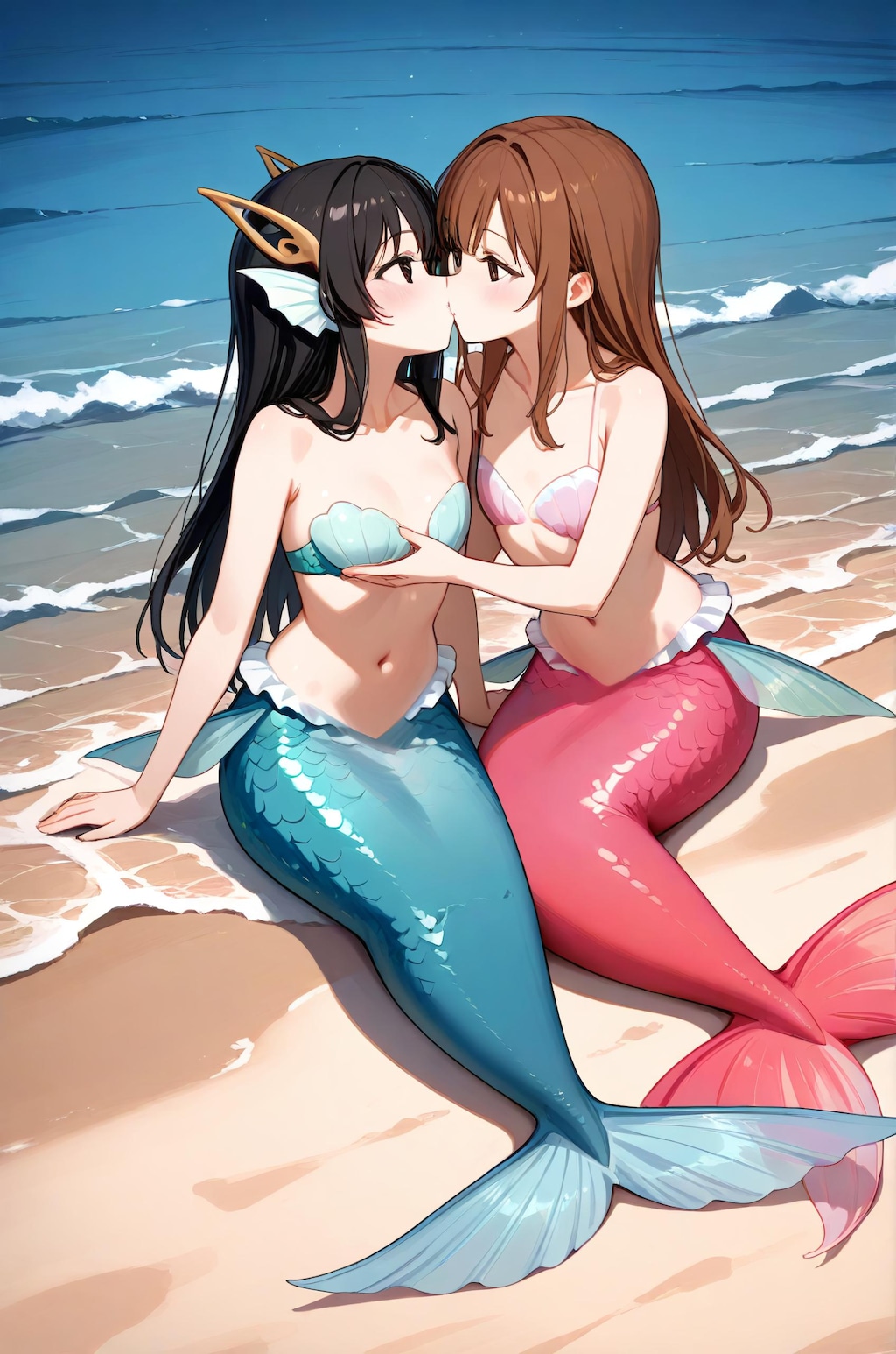 マーメイドどうしの恋