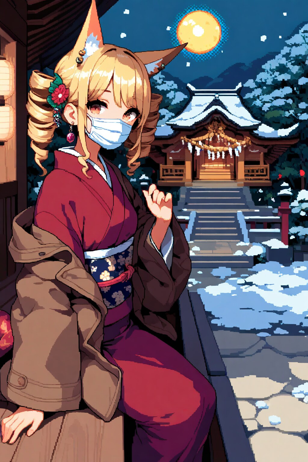 プロンプトの候補を混ぜてみた