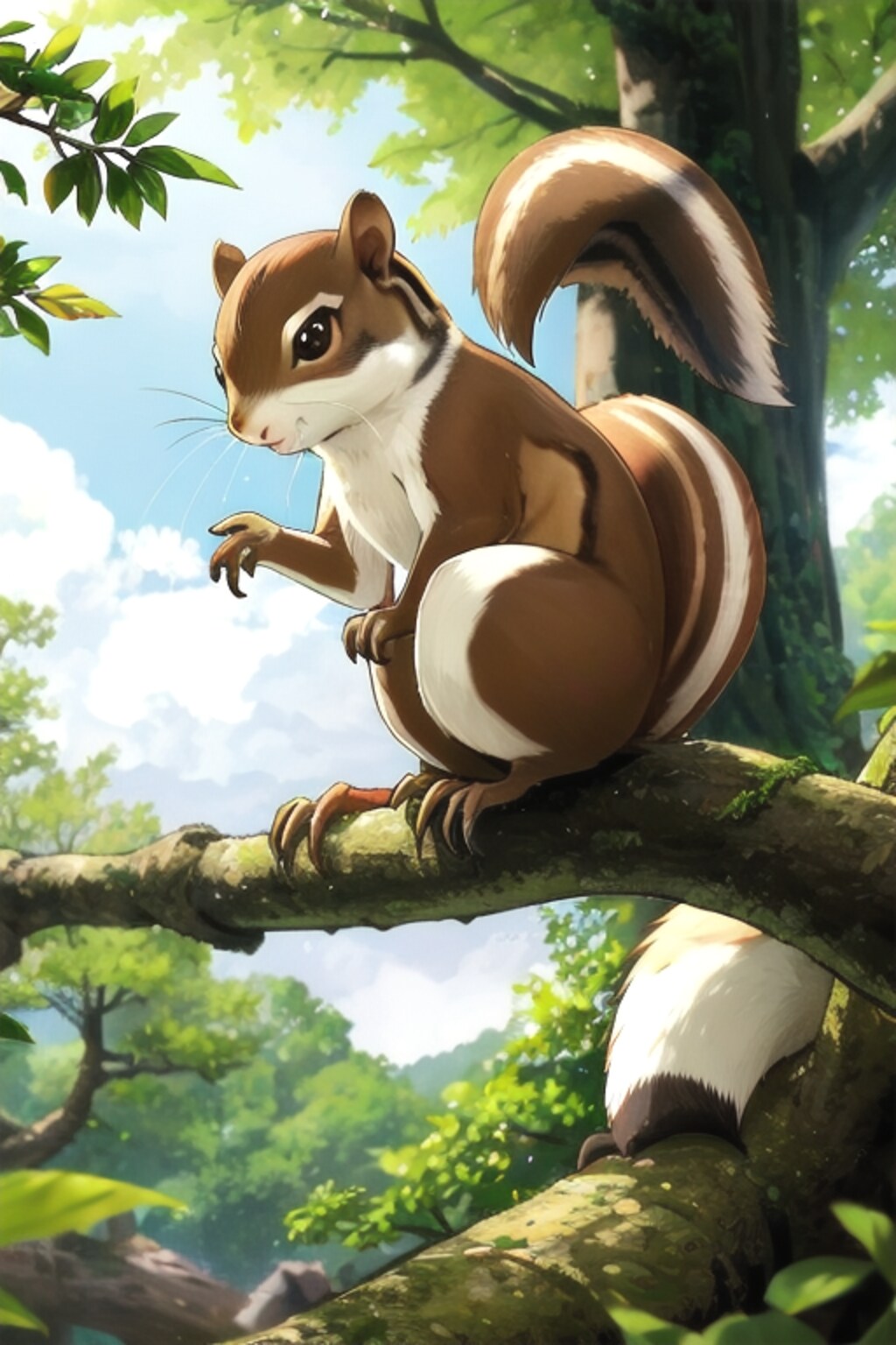 とらねずみの森の動物