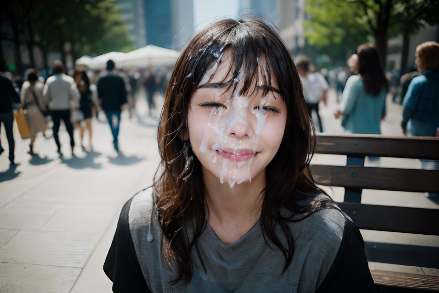 Free Bukkake. ご自由におかけください。