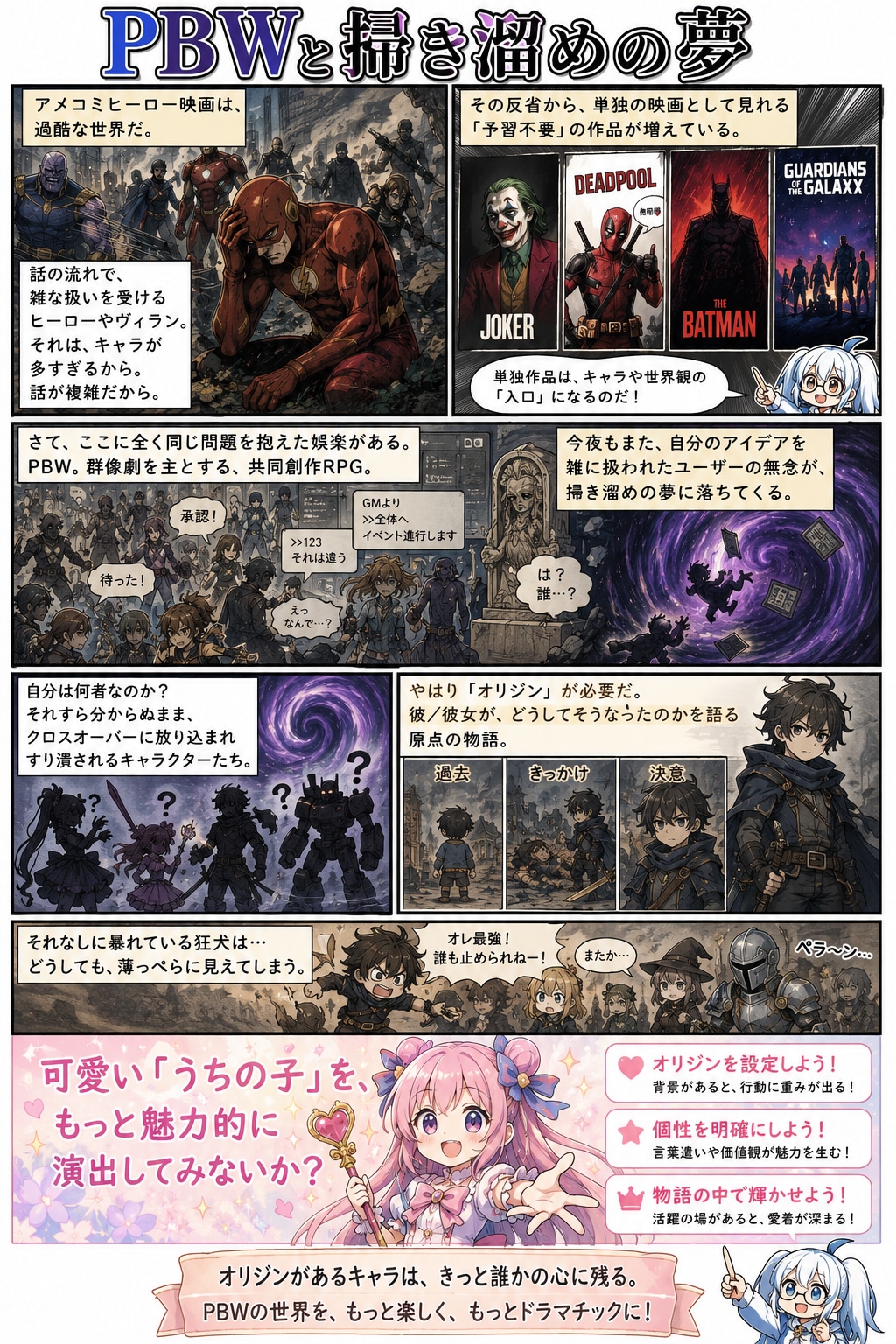PBWと掃き溜めの夢