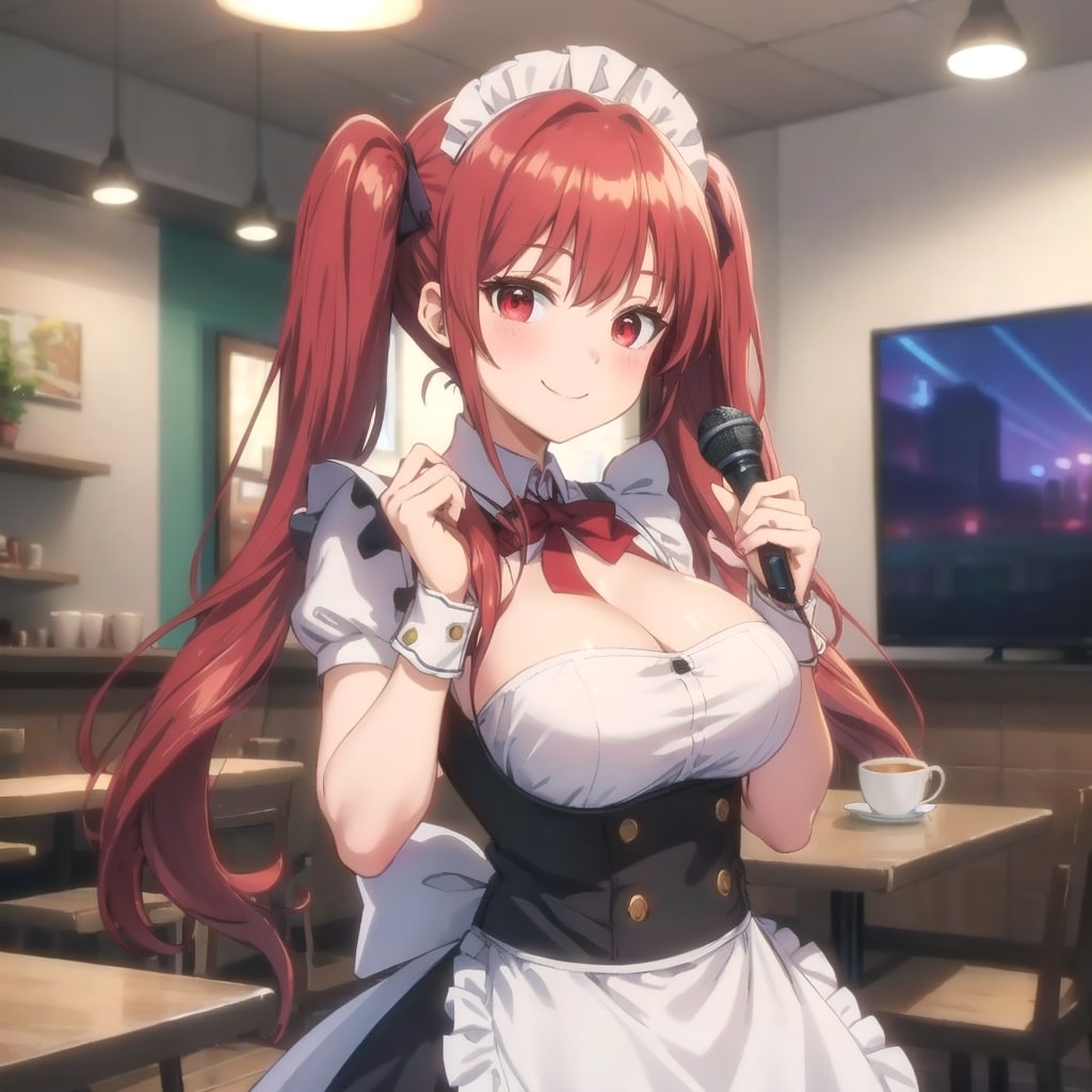 テレビ初登場！緊張の笑顔