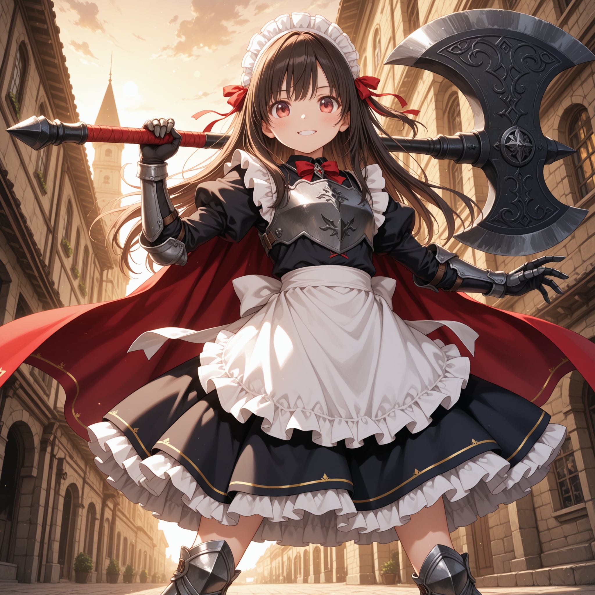 力持ちロリメイド