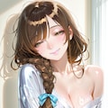 うふふ❤️おはよう❤️寝起きだからそんなに見られると恥ずかしいわ❤️ 3枚目