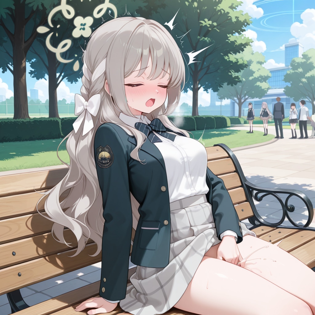 我慢できなかったミヨちゃん